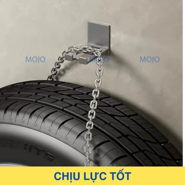 Giá treo sữa tắm, dầu gội, nước rửa tay nhôm không gỉ dán tường không khoan MOJO - Giá 44.000₫ 5
