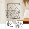 Giá treo tạp chí kim loại - Kệ tối giản, giá đỡ tài liệu, giá đựng hồ sơ, 145.200₫ 8