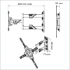 Giá treo tivi đa năng NB P4 32-55 inch nhập khẩu, đáng tin cậy, chỉ 285.000₫ 3