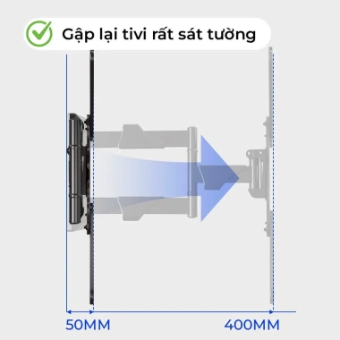 Giá treo tivi đa năng NB P4 32-55 inch nhập khẩu, đáng tin cậy, chỉ 285.000₫