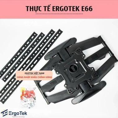Giá treo tivi xoay góc đa năng ErgoTek E64/E65/E66/E68 TV 32-82 inch - Tiết kiệm