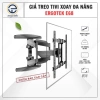 Giá treo tivi xoay góc đa năng ErgoTek E64/E65/E66/E68 TV 32-82 inch - Tiết kiệm 10