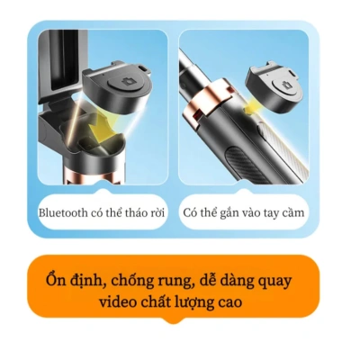 Giá treo tự chụp nhỏ gọn, chống rung, ba chân co giãn - Giá chỉ 169.000₫ 9