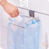 Giá treo túi đựng rác đa năng inox kiểu cửa sau, móc khăn sáng tạo - Chỉ 45.786₫ 2
