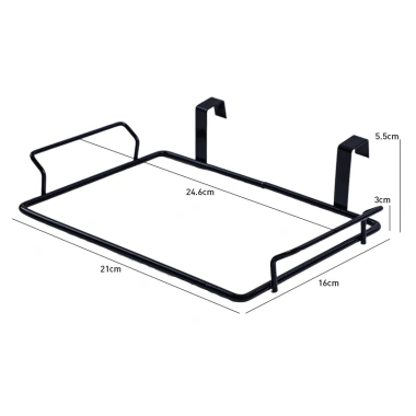 Giá treo túi đựng rác JUJIAJIA sắt chắc chắn, chịu lực mạnh, chỉ 96.800 đồng 2