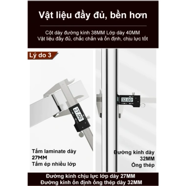 Giá treo tường hai tầng thép không gỉ - Đồ nhà bếp, lò vi sóng, giảm còn 419k 4