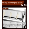 Giá treo tường hai tầng thép không gỉ - Đồ nhà bếp, lò vi sóng, giảm còn 419k 6