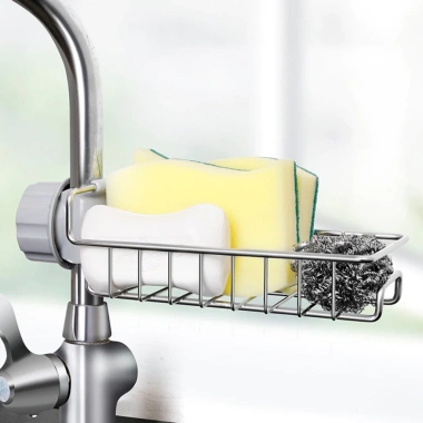 Giá Treo Vòi Đựng Đồ Inox M76 – Tiện Dụng Cho Đồ Giẻ, Rửa Chén Bát, Giá 29.000 2