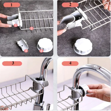 Giá Treo Vòi Đựng Đồ Inox M76 – Tiện Dụng Cho Đồ Giẻ, Rửa Chén Bát, Giá 29.000 7