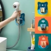 Giá Treo Vòi Hoa Sen Đế Kẹp Vòi Sen Vòi Xịt Toilet Gắn Tường Nhựa Chịu Lực Họa Tiết Thú FREESHIP