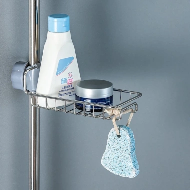 Giá treo vòi nước đựng đồ, giẻ rửa chén bát đa năng inox không gỉ - 36.000đ 9 Giá treo vòi nước đựng đồ, giẻ rửa chén bát đa năng inox không gỉ - 36.000đ 9