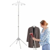 Giá ủi sàn kim nhôm màu đen/xám, mở rộng treo quần áo cho bàn ủi hơi nước 257.730₫ 5