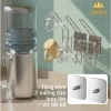 Giá úp 6 ly cốc inox 304 treo tường Senhome SH-TL32 Giá ưu đãi 139k
