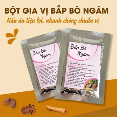 Gia vị bắp bò ngâm mắm - Gói hầm thảo mộc tự nhiên, set tự chọn, chỉ 8.000