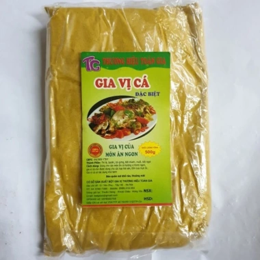Gia vị cá gói 500g - Hương vị thơm ngon, giảm giá 16% chỉ 180.000 dong 1 Gia vị cá gói 500g - Hương vị thơm ngon, giảm giá 16% chỉ 180.000 dong 1