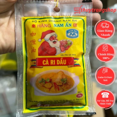 Gia Vị Cà Ri Dầu Nam Ấn 20g - Hương Vị Đậm Đà, Giá chỉ 10.500đ, Giảm giá hấp dẫn Gia Vị Cà Ri Dầu Nam Ấn 20g - Hương Vị Đậm Đà, Giá chỉ 10.500đ, Giảm giá hấp dẫn