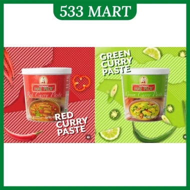 Gia vị cà ri ĐỎ và XANH Mae Ploy 400g Thái Lan - Giảm giá 20% chỉ 80.000₫