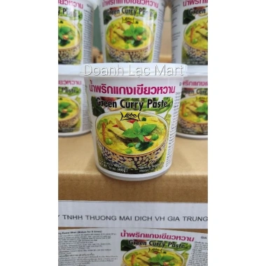Gia vị cà ri Thái Lobo hủ 400gr ĐỎ - XANH, giảm giá 98.000đ (giá gốc 124.460đ)