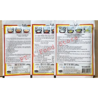 Gia vị cà ri Thái Xanh Lobo 50g - Hương vị chuẩn Thái, tiện lợi, giảm còn 24.000