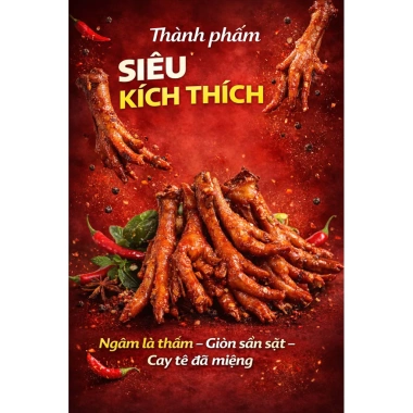 Gia vị chân gà cay tê thảo mộc - Set 1-2kg, giảm giá 49.000, hương vị đậm đà, dễ ủ