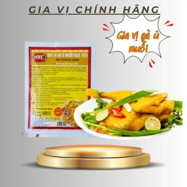 Gia Vị Gà Ủ Muối Hoa Tiêu 85g - Hương Vị Đậm Đà, Giảm Giá Đặc Biệt 23.400 VND