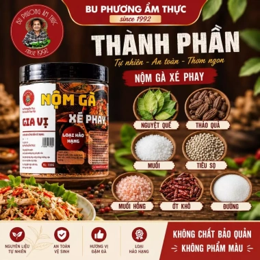 Gia Vị Làm Nộm Gà Xé Phay Bu Phương Ẩm Thực - Đậm Đà, Tiện Lợi, Giảm Giá, Giá Chỉ 142.500₫
