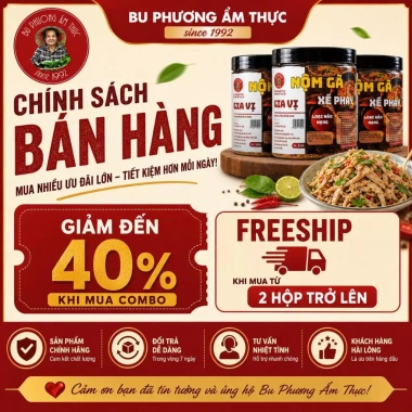 Gia Vị Làm Nộm Gà Xé Phay Bu Phương Ẩm Thực - Đậm Đà, Tiện Lợi, Giảm Giá, Giá Chỉ 142.500₫