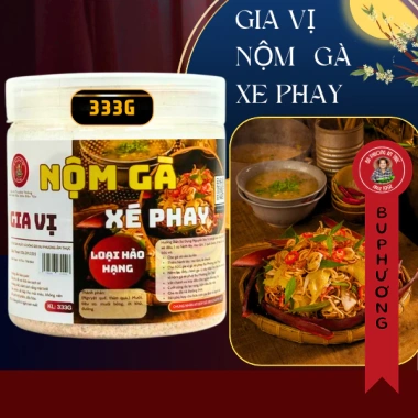 Gia Vị Làm Nộm Gà Xé Phay Bu Phương Ẩm Thực - Đậm Đà, Tiện Lợi, Giảm Giá, Giá Chỉ 142.500₫ 9 Gia Vị Làm Nộm Gà Xé Phay Bu Phương Ẩm Thực - Đậm Đà, Tiện Lợi, Giảm Giá, Giá Chỉ 142.500₫ 9