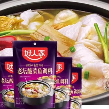 Gia vị Lẩu Cá Dưa Chua Cay Tứ Xuyên - Ngon đậm vị, giảm giá 55k, mua ngay!