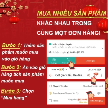 Gia Vị Lẩu Haidilao Vị Tê Cay Cốt Lẩu Tứ Xuyên Ngon Giá 28k Giao 2h 4