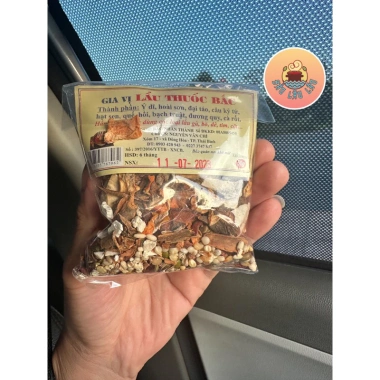 Gia vị Lẩu Thuốc Bắc 5 gói 50g Thơm ngon, bổ dưỡng, giá ưu đãi 13.000đ 4