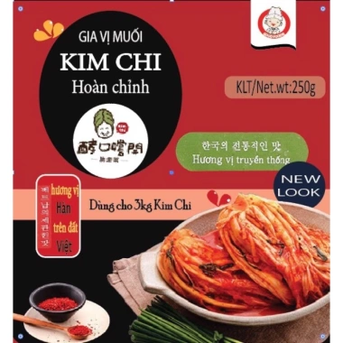 Gia Vị Muối Kim Chi 3kg - Hương vị cải thảo, dưa chuột, củ cải, giảm còn 45.000₫