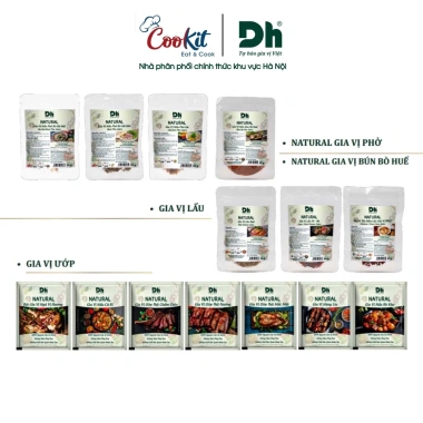 Gia vị nấu cà ri Natural Dh Foods 10gr – Ngon, tiện lợi, giảm còn 21.900₫