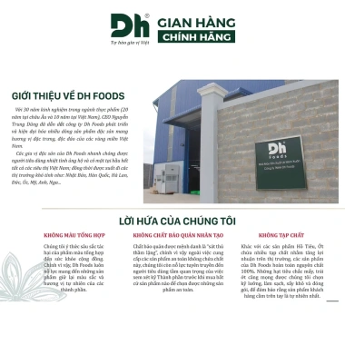 Gia vị nấu phở gà Natural Dh Foods - Thành phần tự nhiên, gói 20gr, chỉ 18.758₫