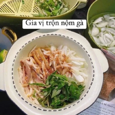 Gia Vị Nộm Gà Xé Phay 200g - Gỏi Gà, Măng Cụt, Muối Chấm Siêu Ngon, Giá 38k