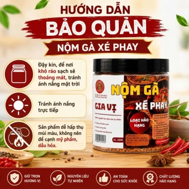 Gia Vị Nộm Gà Xe Phay Bu Phương Ẩm Thực – Ngon, Bảo Quản Dễ, Giá 148.500 VND