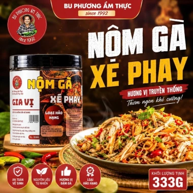 Gia Vị Nộm Gà Xe Phay Bu Phương Ẩm Thực – Ngon, Bảo Quản Dễ, Giá 148.500 VND
