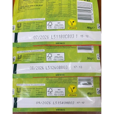 Gia vị Nước Sốt Spaghetti 3 Hương Bolognese, Carbonara, Gaaarnelen - Giá 40.000 VND (Giảm từ 49.200 VND) 6