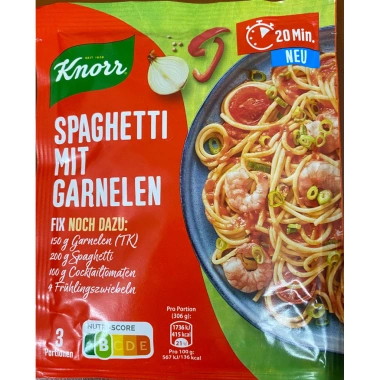 Gia vị Nước Sốt Spaghetti 3 Hương Bolognese, Carbonara, Gaaarnelen - Giá 40.000 VND (Giảm từ 49.200 VND) 7