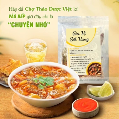 Gia vị sốt vang, bò kho đủ vị – Set thảo mộc thơm ngon, chuẩn vị, 10.000₫ 3