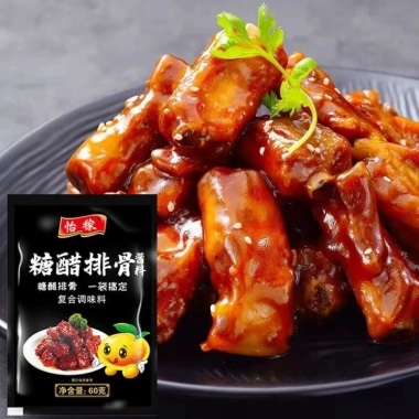 Gia vị sườn xào chua ngọt 60g - Hương vị ngọt ngon, giảm giá 23.000đ, gói đặc biệt