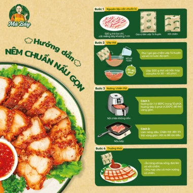 Gia vị ướp thịt Tứ Xuyên Má Bảy 80g - BBQ cay nhẹ, kèm xốt chấm, chỉ 25.300₫ 6 Gia vị ướp thịt Tứ Xuyên Má Bảy 80g - BBQ cay nhẹ, kèm xốt chấm, chỉ 25.300₫ 6