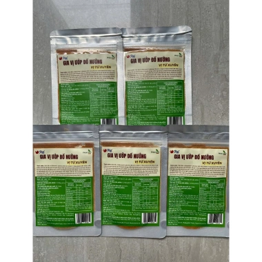 Gia Vị Ướp Vị Tứ Xuyên Chuẩn Vị Trung – Đậm Đà, Dễ Làm, Thịt & Hải Sản, Giá 32.000₫ (Giảm từ 39.360₫)