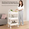 Giá Xe Đẩy Nhỏ Đứng Sàn - Lưu Trữ Đồ Ăn Nhẹ, Phòng Ngủ, Nhà Bếp, Di Động, Giá 156k 2
