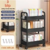 Giá Xe Đẩy Nhỏ Đứng Sàn - Lưu Trữ Đồ Ăn Nhẹ, Phòng Ngủ, Nhà Bếp, Di Động, Giá 156k 5