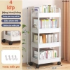 Giá Xe Đẩy Nhỏ Đứng Sàn - Lưu Trữ Đồ Ăn Nhẹ, Phòng Ngủ, Nhà Bếp, Di Động, Giá 156k 6