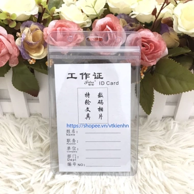 Giá xưởng thẻ đeo học sinh, nhân viên Telun chính hãng, tem bìa I TL108-107-208-207-303-304-503 - 55.000₫ 5