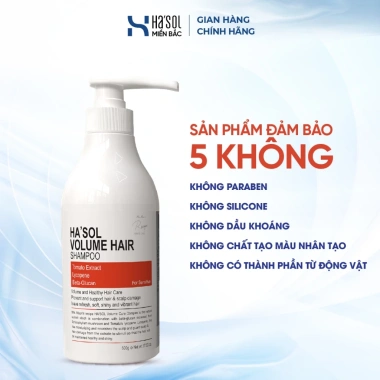 Giải pháp phục hồi tóc Hasol: Dầu gội cam Volume 500g + Kem ủ tóc, ngăn rụng, tóc dày tự nhiên – 850.000đ 7
