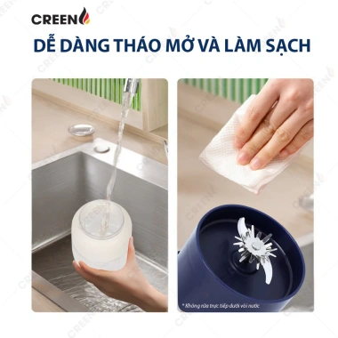 Giảm 12% Máy xay sinh tố cầm tay CRENN CR_BL800 Bảo hành 12 tháng Giá 299.000 VND 4
