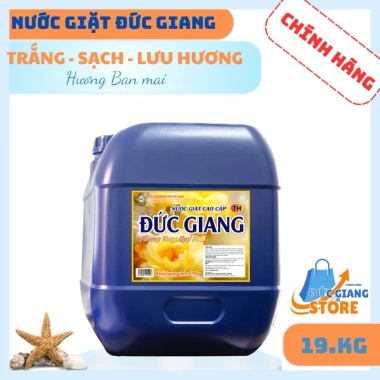 Giảm 299k - Nước Giặt Đức Giang 19kg Sạch Thơm Chính Hãng, Giá chỉ 533.000đ
